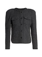 Nelly Stretch Wool Overshirt