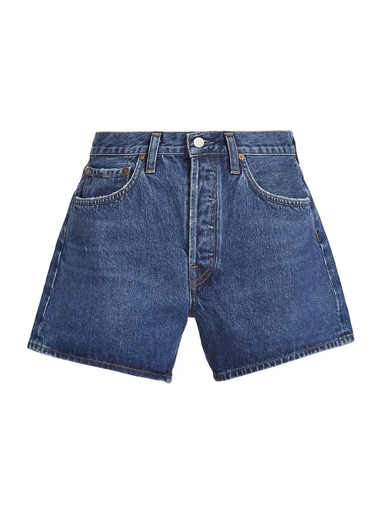 Parker High-Rise Denim Shorts