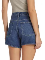 Parker High-Rise Denim Shorts