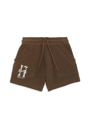 Little Boy's & Knit 'H' Shorts
