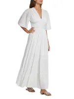 Naru Cotton Voile Maxi Dress