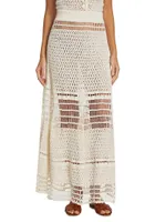 Annisa Cotton Knit Maxi Skirt