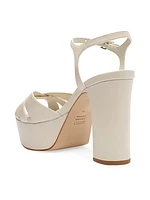 Keefa 100MM Leather Platform Sandals