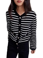 Striped Cardigan