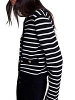 Striped Cardigan