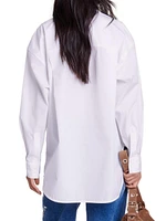 Oversized Poplin Shirt