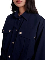 Belted Long Shirt