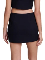 Diamanté Effect Skort