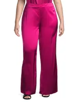 Sofia Palazzo Silk Pants