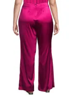 Sofia Palazzo Silk Pants