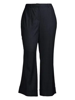 Rosa Pinstriped Pants