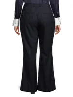 Rosa Pinstriped Pants