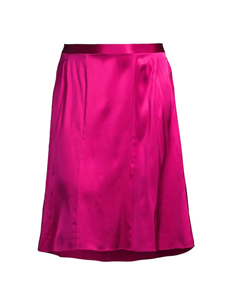 Bellini Silk Midi-Skirt