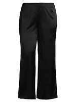 Sofia Stretch-Silk Palazzo Pants