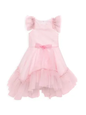 Little Girl's Sadie Glittery Tulle Dress