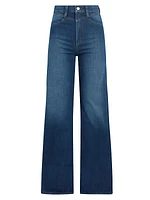 The Goldie High-Rise Stretch Palazzo Jeans