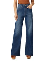 The Goldie High-Rise Stretch Palazzo Jeans