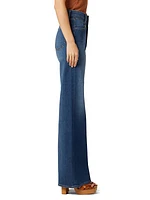 The Goldie High-Rise Stretch Palazzo Jeans