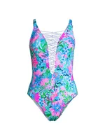 Isle Lattice One-Piece Swimsuit