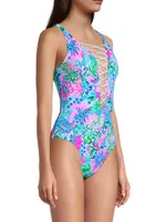 Isle Lattice One-Piece Swimsuit