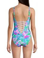 Isle Lattice One-Piece Swimsuit