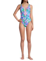 Isle Lattice One-Piece Swimsuit