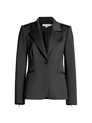 Single-Button Scuba Blazer