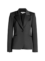 Single-Button Scuba Blazer