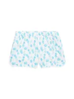 Little Girl's & Ella Floral Shorts