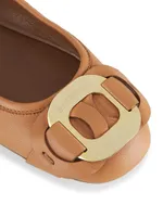 Chany Leather Ballet Flats