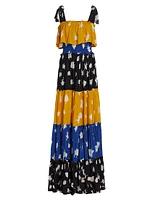 Dotun Tiered Sleeveless Maxi Dress