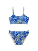 Little Girl's & 2-Piece Karol Bikini Set