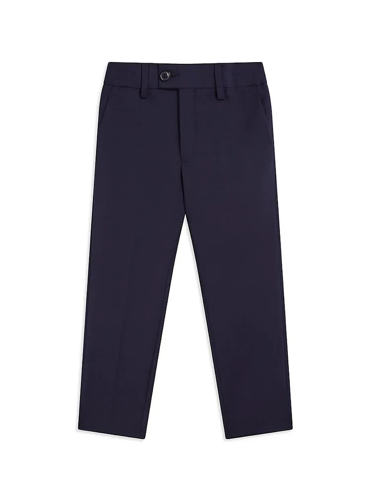 Little Boy's & Hopet Wool-Blend Pants