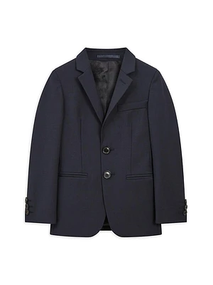 Little Boy's & Wool Single-Breasted Blazer