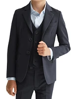 Little Boy's & Wool Single-Breasted Blazer