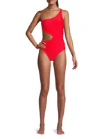 The Claudia Cut-Out One-Piece Swimsuit