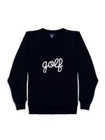 Golf Stitched Crewneck Sweatshirt