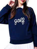 Golf Stitched Crewneck Sweatshirt