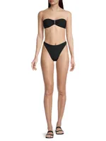 Continuity Tati Ribbed Bikini Bottoms