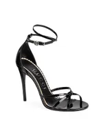 Ilse Patent Leather Stiletto Sandals