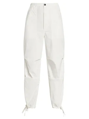 Luci Drawstring Poplin Pants