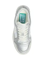 MAC80 Metallic Leather Low-Top Sneakers