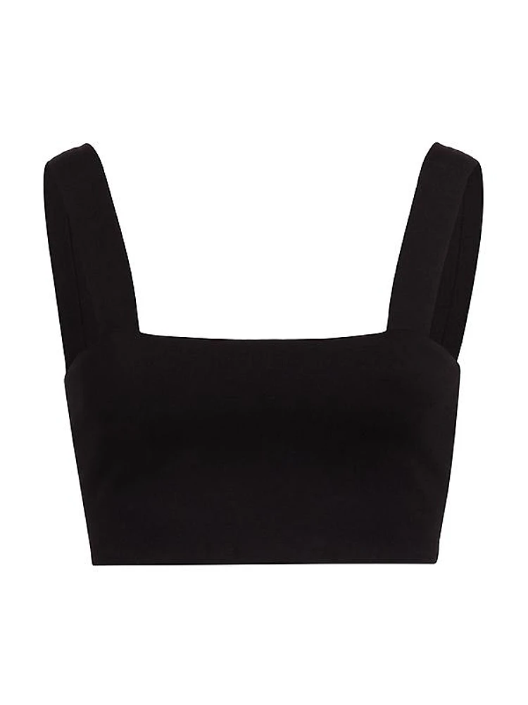 Square Neck Crop Top