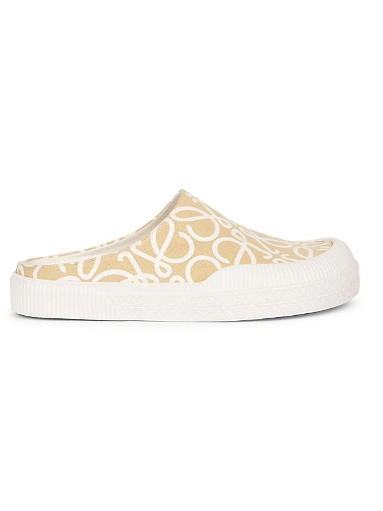 LOEWE x Paula's Ibiza Terra Vulca Canvas Slip-On Sneakers