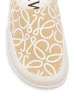 LOEWE x Paula's Ibiza Terra Vulca Canvas Slip-On Sneakers