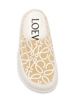 LOEWE x Paula's Ibiza Terra Vulca Canvas Slip-On Sneakers