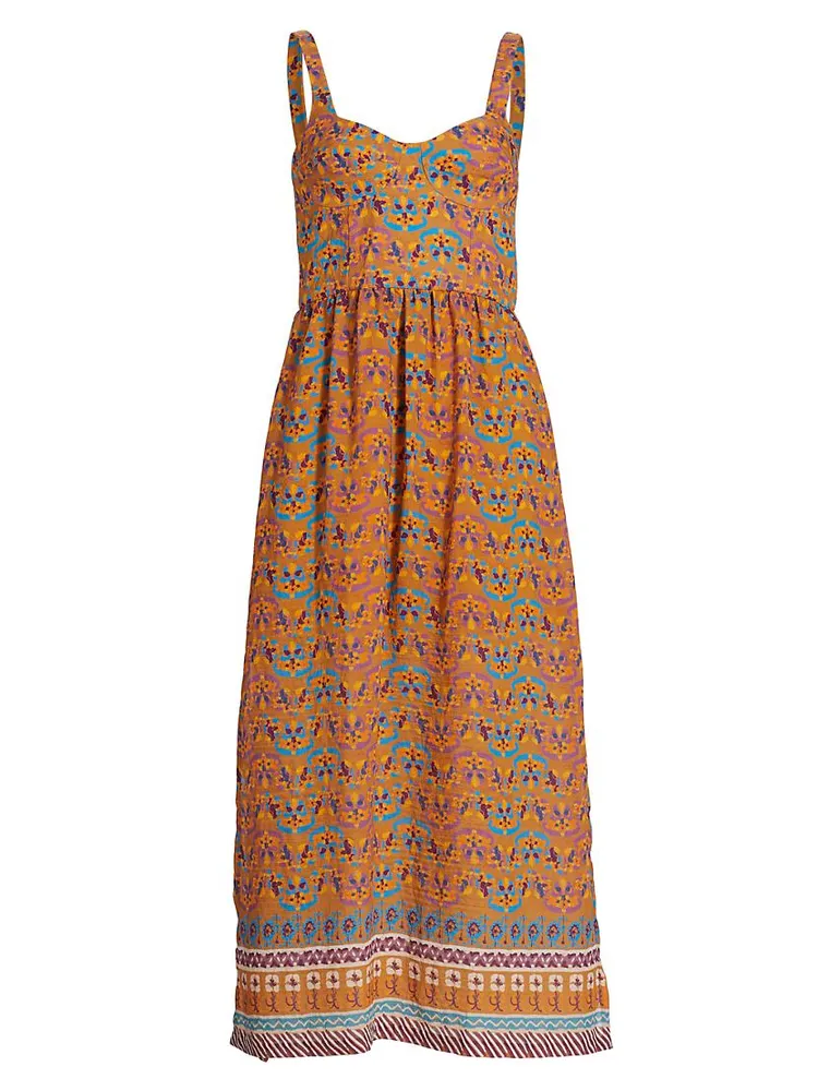 Beatriz Geometric Midi-Dress