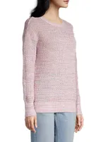 Relaxed Open-Stitch Sweater