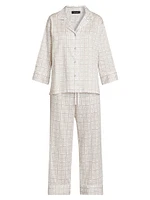 Infinity Cotton Sateen Pajama Set