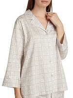 Infinity Cotton Sateen Pajama Set